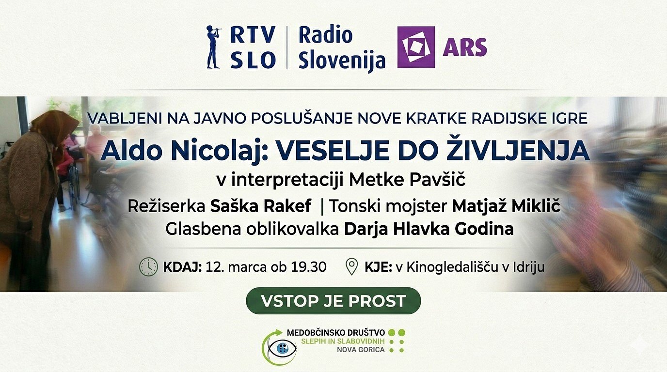 Vabilo na radisjko igro Fehtarca Vabilo na radisjko igro Fehtarca